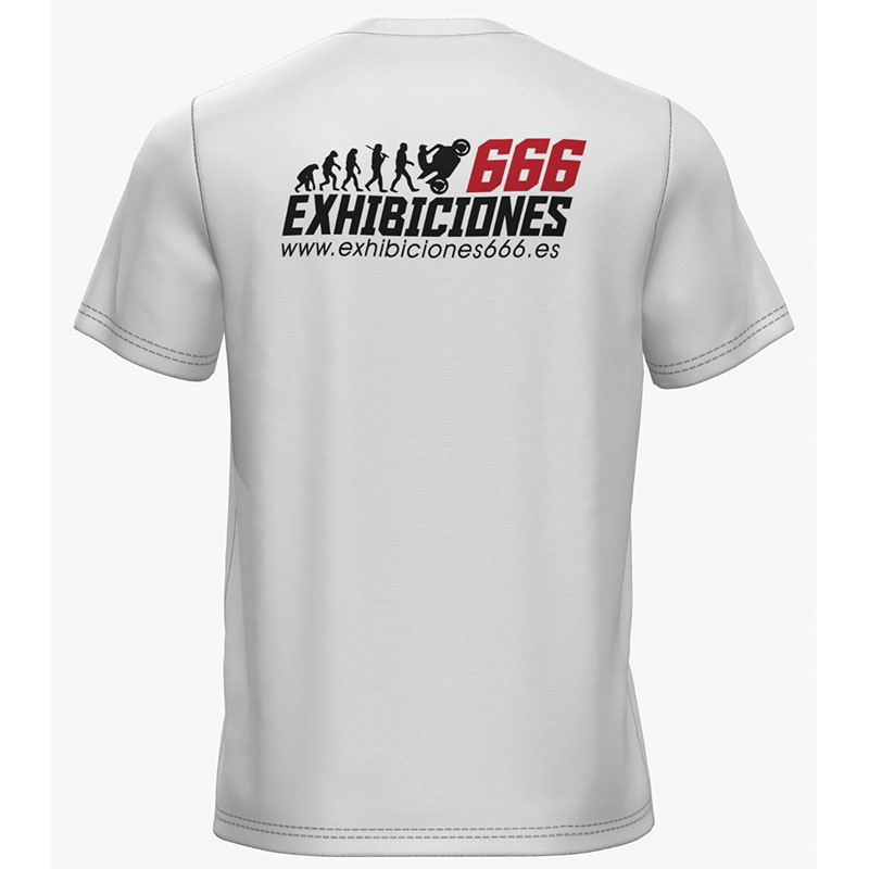 Camisetas Exhibiciones 666 Merchandising