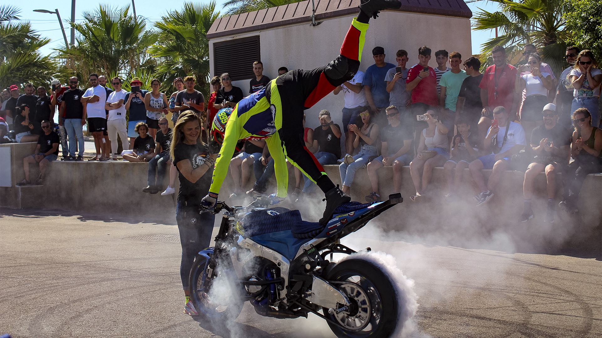 motor show Exhibiciones 666 Plácido Stunt Rider Moto